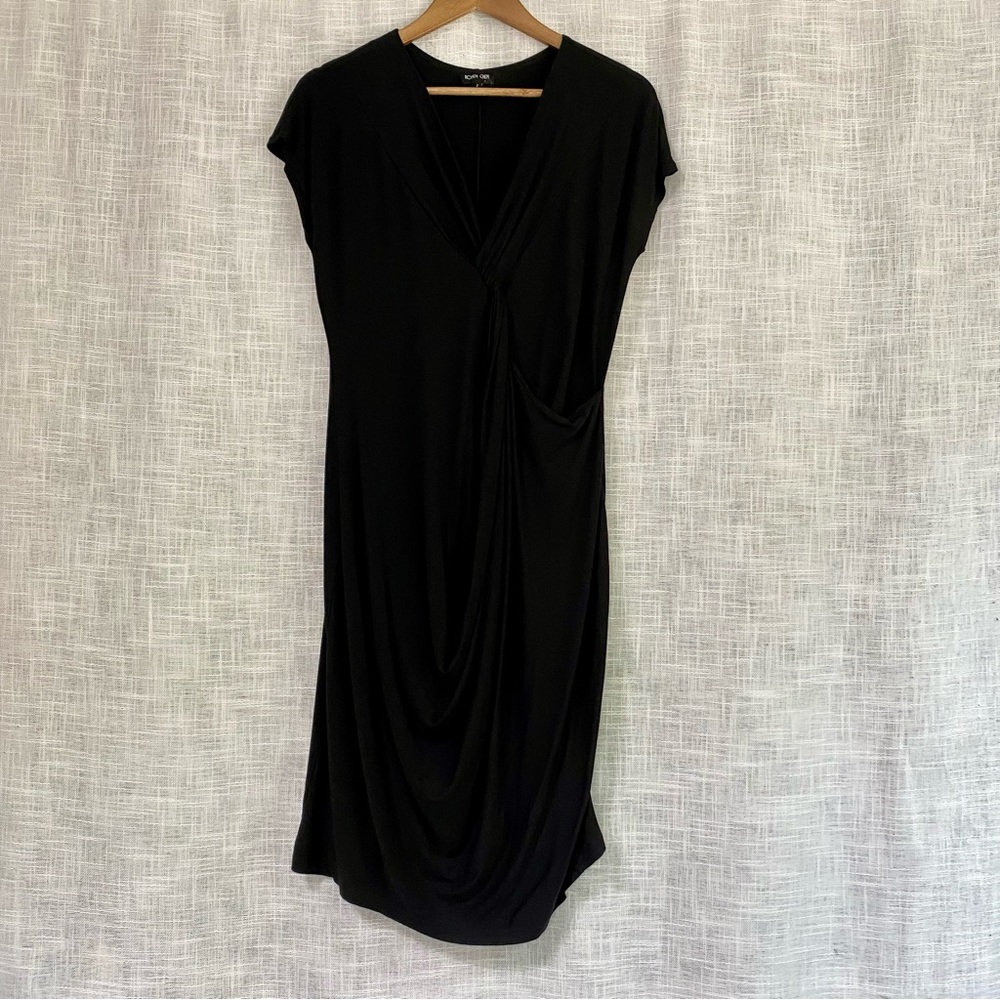 Ronen Chen Black Dress EUC Medium